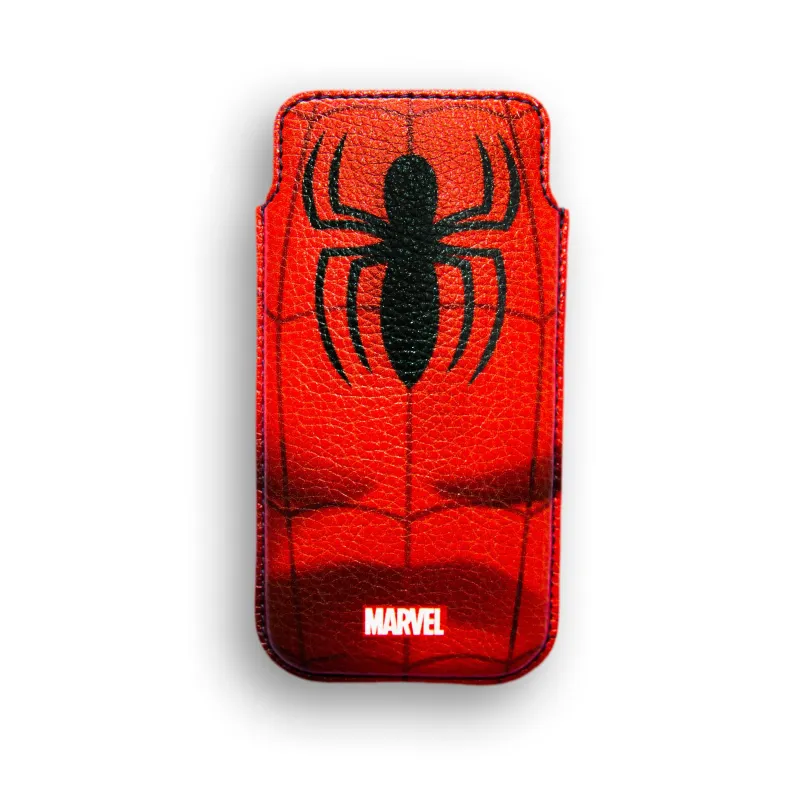 RIGID LEATHER CASE FOR IPHONE 4, DELUXE LEATHER CASE MARVEL SPIDERMAN ARMOR - The Shop Gamer