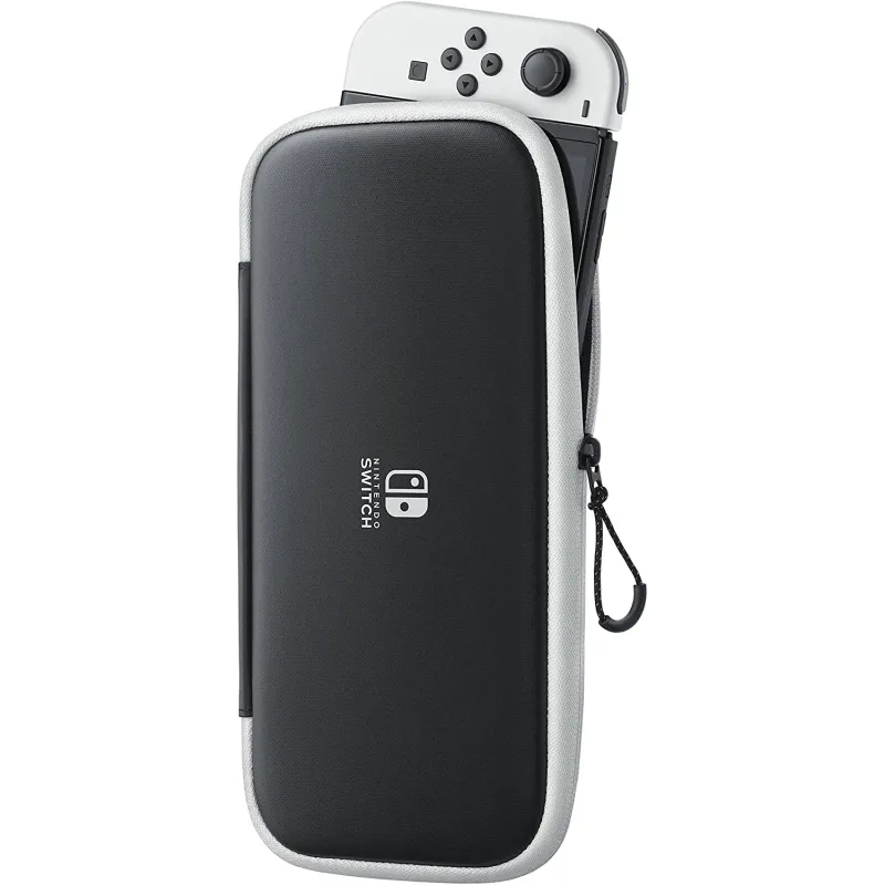 NINTENDO SWITCH OLED OR NINTENDO SWITCH CASE, OFFICIAL CASE + 2 SCREEN PROTECTORS - The Shop Gamer
