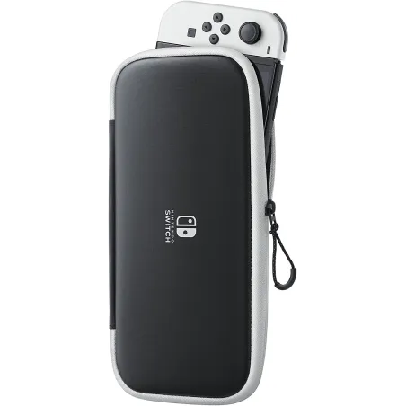 SCHUTZHÜLLE FÜR NINTENDO SWITCH OLED ODER NINTENDO SWITCH, OFFIZIELLE HÜLLE + 2 DISPLAYSCHUTZFOLIEN - The Shop Gamer