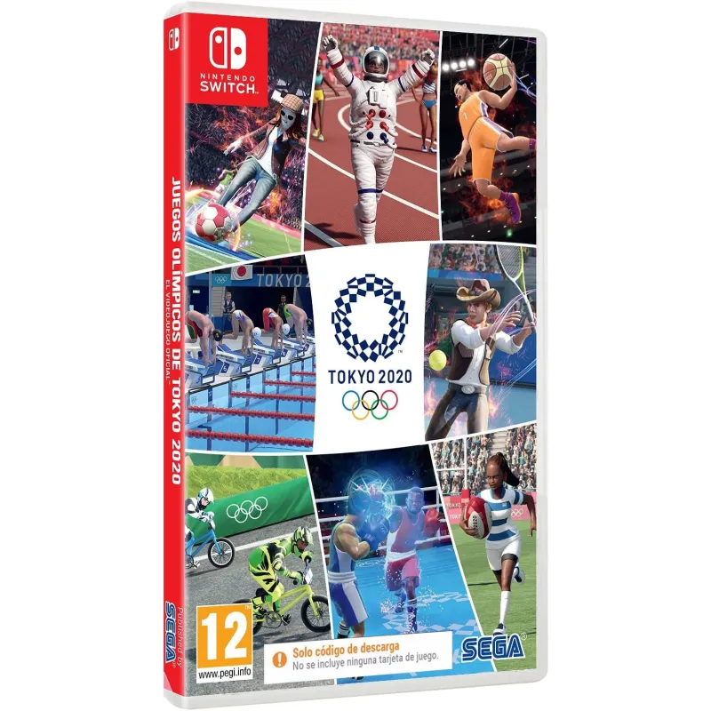 JUEGOS OLÍMPICOS TOKYO 2020 SWITCH BOX WITH FULL GAME DOWNLOAD CODE - The Shop Gamer