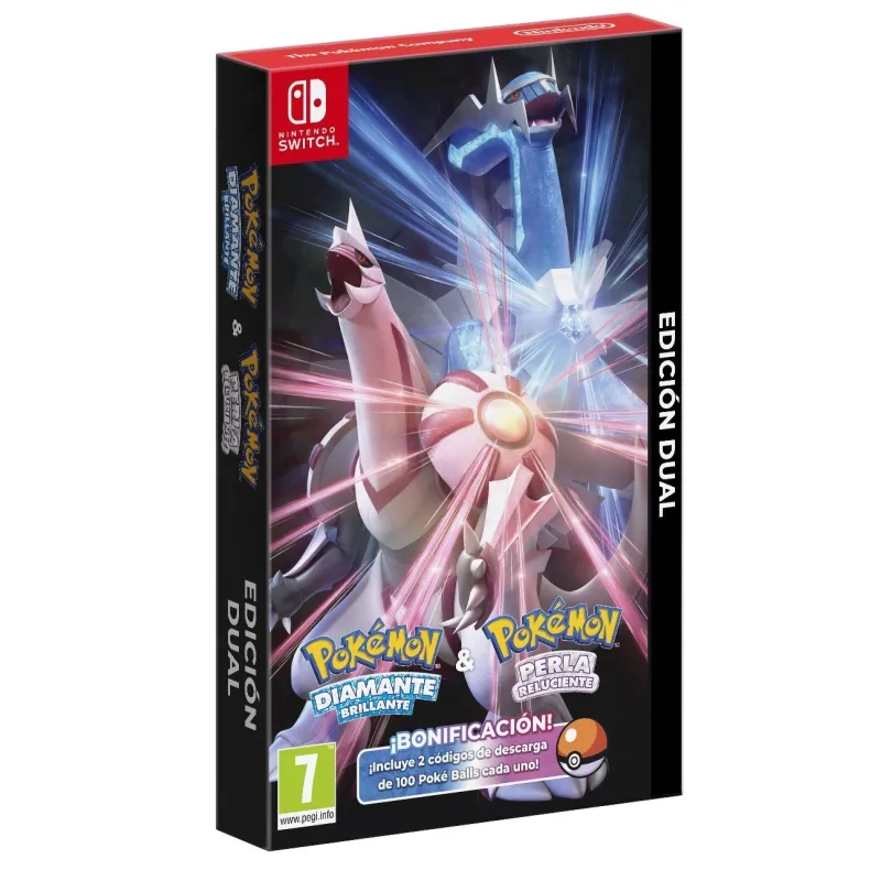 DUAL PACK POKÉMON DIAMANTE + POKÉMON PERLA NINTENDO SWITCH PHYSICAL GAME - The Shop Gamer