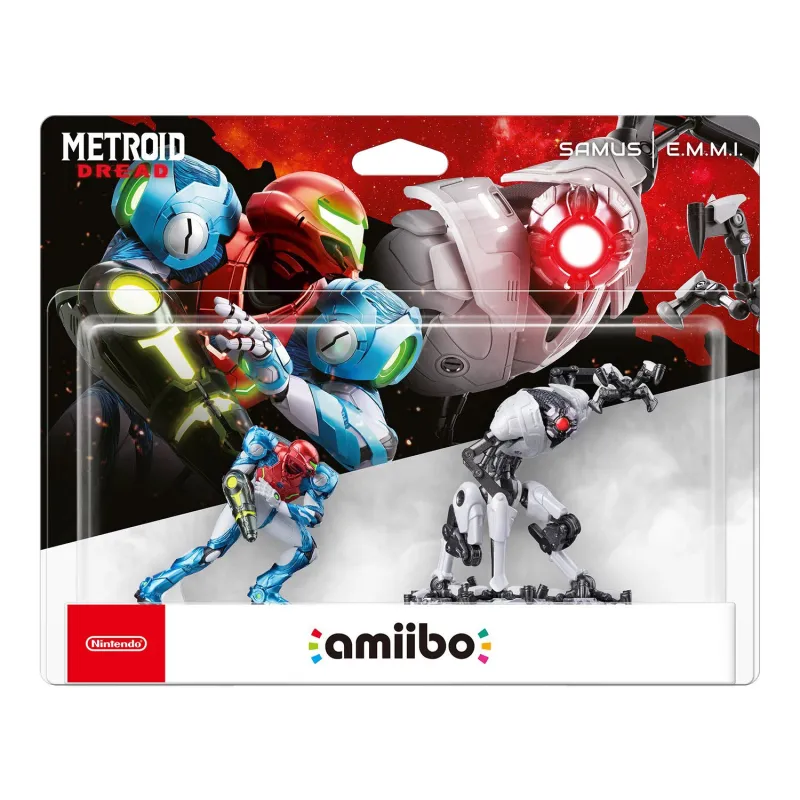 AMIIBO METROID DREAD SAMUS/E.M.M.I. 2-FIGURE PACK FOR NINTENDO SWITCH - The Shop Gamer