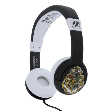 KINDERHOOFDTELEFOON MET HARRY POTTER-SCHILD, KLEIN FORMAAT EN VOLUMEBEGRENZING - The Shop Gamer