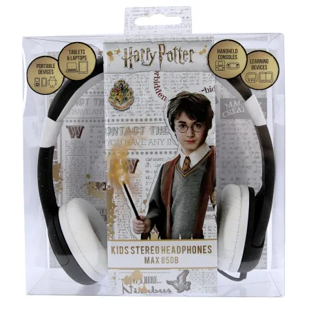 KINDERKOPFHÖRER MIT HARRY POTTER WAPPEN, KLEIN UND LAUTSTÄRKEBEGRENZT - The Shop Gamer