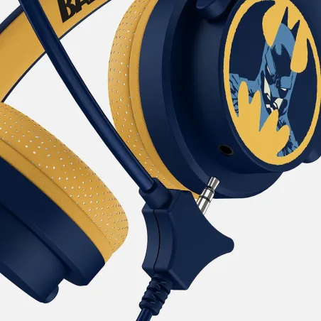 BATMAN KINDERKOPFHÖRER MIT MIKROFON, KLEIN, LAUTSTÄRKEBEGRENZT - The Shop Gamer