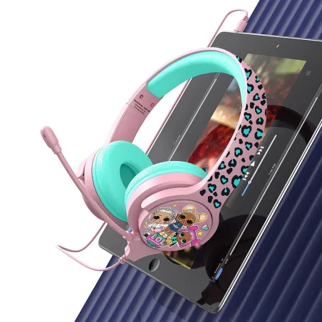CASQUE ENFANT AVEC MICROPHONE LOL SURPRISE, PETIT FORMAT ET VOLUME LIMITÉ - The Shop Gamer