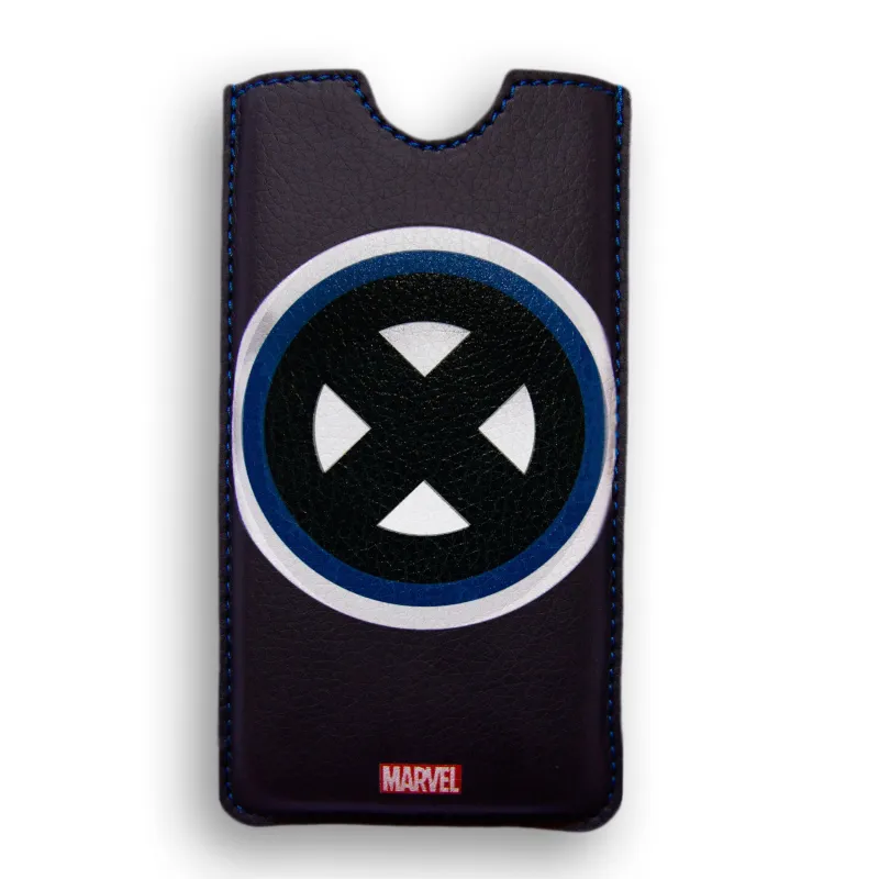 LEREN HOES VOOR IPHONE 4, DELUXE LEATHER SLEEVE MARVEL X-MEN HEROES - The Shop Gamer