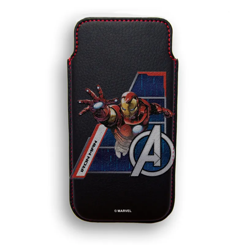 ÉTUI RIGIDE EN CUIR POUR IPHONE 4, VERSION DELUXE MARVEL IRON MAN HEROES - The Shop Gamer