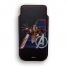 FUNDA RIGIDA PIEL IPHONE 4 DELUXE LEATHER CASE MARVEL IRON MAN HEROES