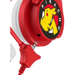 OTL - Auricular con Cable y microfono Rojo Pikachu Pokemon multiplataforma (Android)