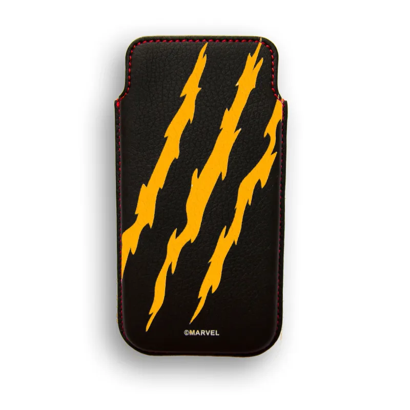 ÉTUI RIGIDE EN CUIR POUR IPHONE 4, DELUXE LEATHER CASE MARVEL X-MEN HEROES - The Shop Gamer