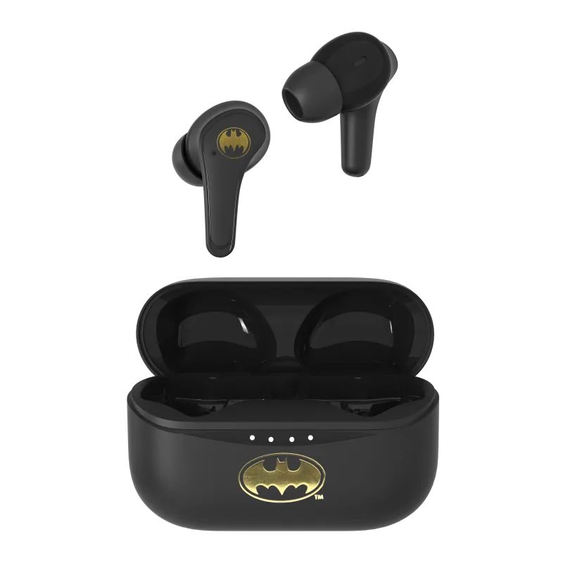 BATMAN BLUETOOTH 5.0 EARBUDS WITH CHARGING CASE BY OTL TECHNOLOGIES - The Shop Gamer