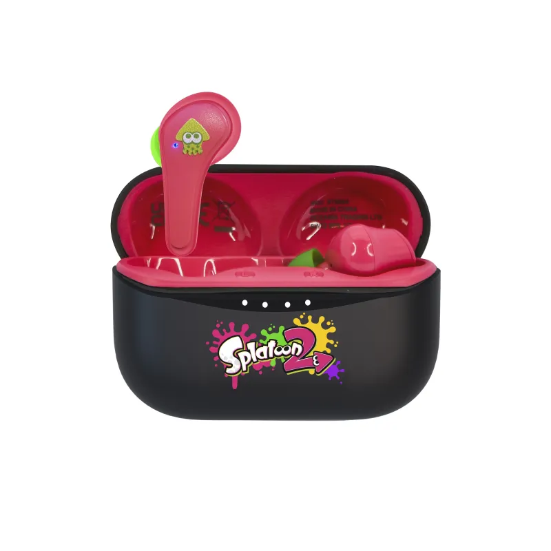 SPLATOON EARPODS BLUETOOTH V5.0 COM ESTOJO DE CARREGAMENTO DA OTL TECHNOLOGIES - The Shop Gamer