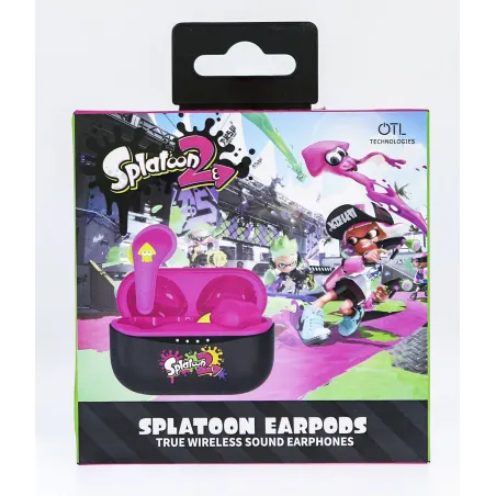 SPLATOON EARPODS BLUETOOTH V5.0 COM ESTOJO DE CARREGAMENTO DA OTL TECHNOLOGIES - The Shop Gamer