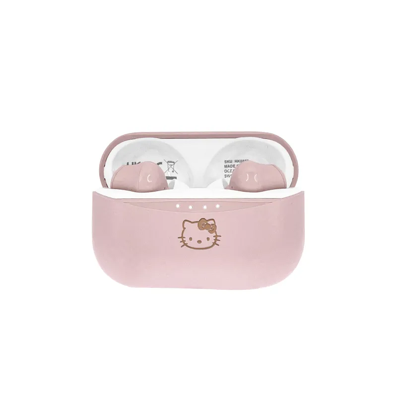HELLO KITTY EARPODS BLUETOOTH V5.0 CON CUSTODIA DI RICARICA DI OTL TECHNOLOGIES - The Shop Gamer