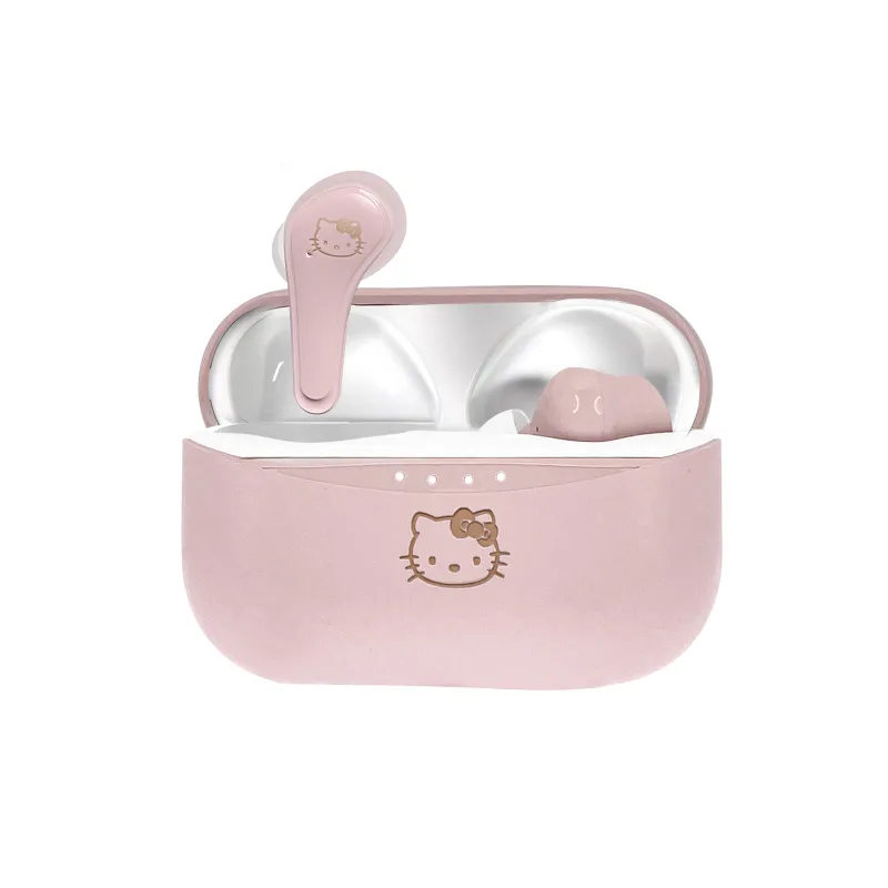HELLO KITTY EARPODS BLUETOOTH V5.0 CON CUSTODIA DI RICARICA DI OTL TECHNOLOGIES - The Shop Gamer