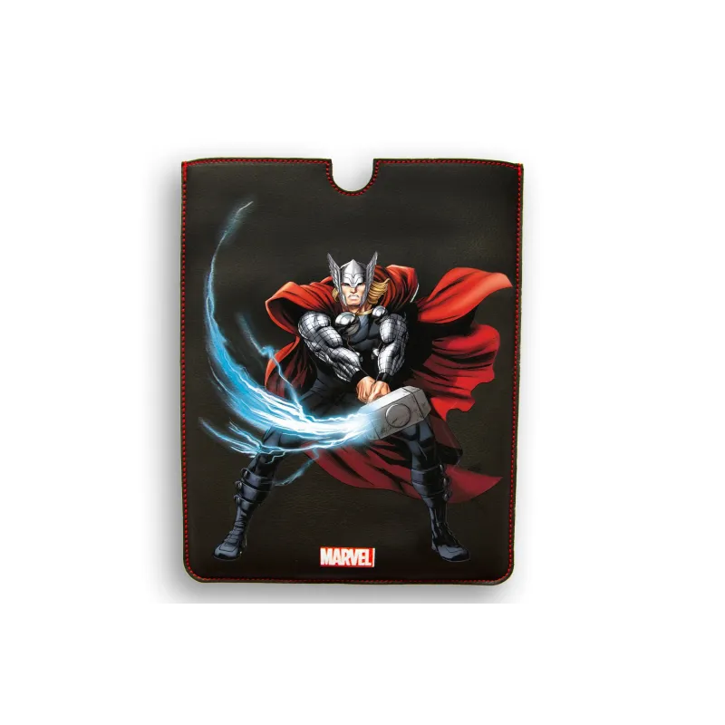 ÉTUI EN CUIR DE LUXE POUR IPAD 2-3, MARVEL THOR HEROES - The Shop Gamer