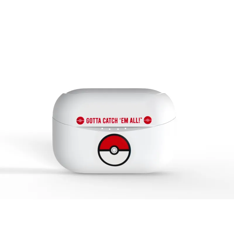 POKÉMON EARPODS BLUETOOTH V5.0 CON CAJA DE CARGA POKEBALL DE OTL TECHNOLOGIES