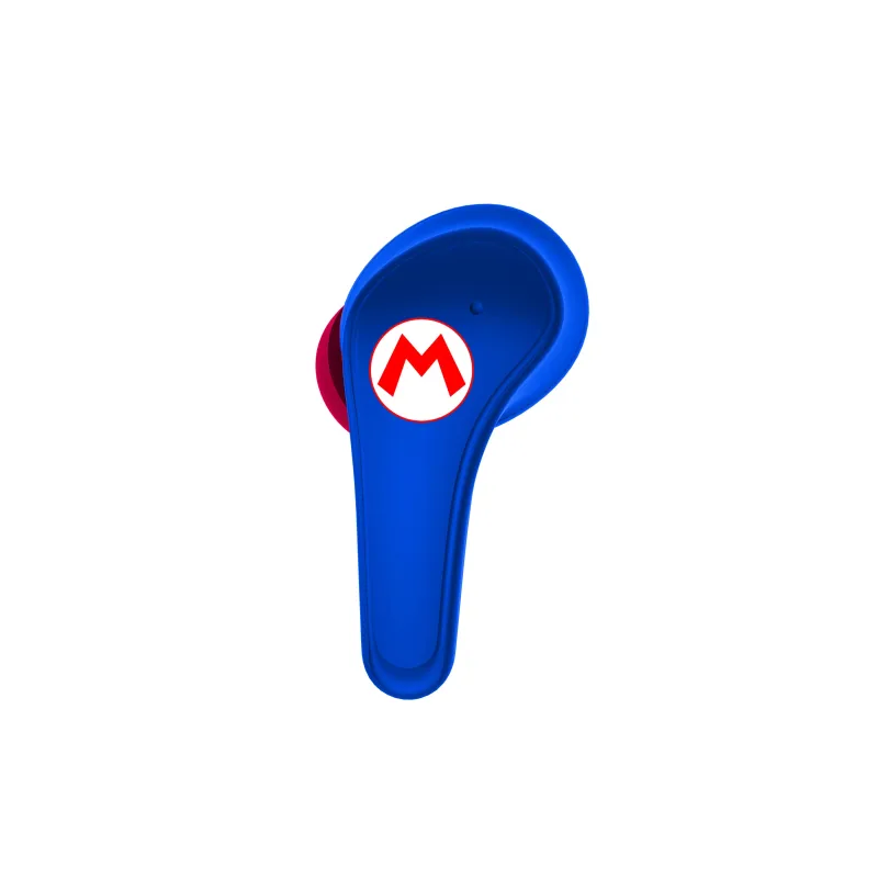 SUPER MARIO EARPODS BLUETOOTH V5.0 WITH BLUE CHARGING CASE BY OTL TECHNOLOGIES - The Shop Gamer