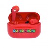 SUPER MARIO EARPODS BLUETOOTH V5.0 CON CAJA DE CARGA ROJA DE OTL TECHNOLOGIES