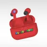 SUPER MARIO EARPODS BLUETOOTH V5.0 COM ESTOJO DE CARREGAMENTO VERMELHO DA OTL TECHNOLOGIES - The Shop Gamer