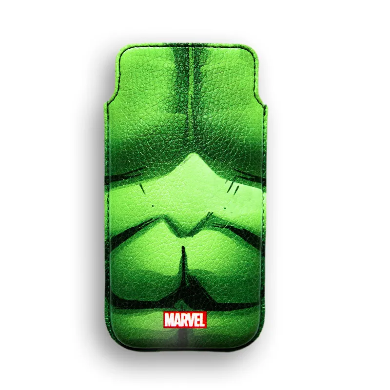 ÉTUI RIGIDE EN CUIR POUR IPHONE 5, MARVEL HULK ARMOR - The Shop Gamer