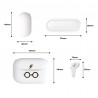 HARRY POTTER EARPODS BLUETOOTH V5.0 CON CAJA DE CARGA DE OTL TECHNOLOGIES