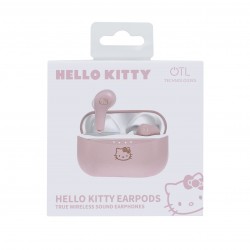 HELLO KITTY EARPODS BLUETOOTH V5.0 CON CAJA DE CARGA DE OTL TECHNOLOGIES