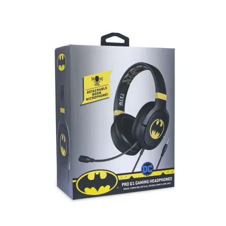 CUFFIE GAMING PRO G1 BATMAN CON MICROFONO RIMOVIBILE E CAVO - The Shop Gamer