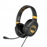 AURICULARES GAMING PRO G1 BATMAN CON MICRÓFONO EXTRAIBLE Y CABLE