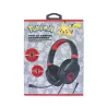 PRO G1 GAMING HEADPHONES POKEMON ROJO Y NEGRO WITH DETACHABLE MICROPHONE AND CABLE - The Shop Gamer