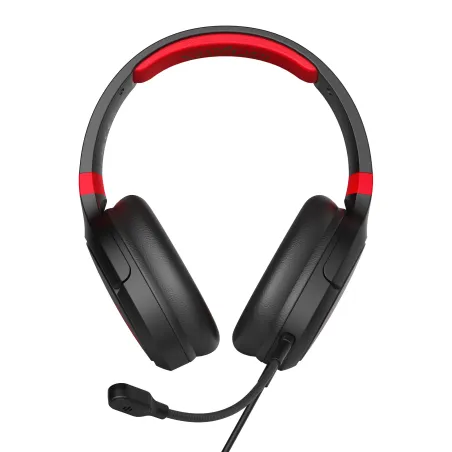 PRO G1 GAMING HEADPHONES POKEMON ROJO Y NEGRO WITH DETACHABLE MICROPHONE AND CABLE - The Shop Gamer