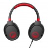 AURICULARES GAMING PRO G1 POKEMON ROJO Y NEGRO CON MICRÓFONO EXTRAIBLE Y CABLE