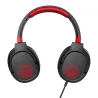 FONES GAMING PRO G1 POKEMON ROJO Y NEGRO COM MICROFONE REMOVÍVEL E CABO - The Shop Gamer