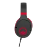 CASQUE GAMING PRO G1 POKEMON ROUGE ET NOIR AVEC MICROPHONE AMOVIBLE ET CÂBLE - The Shop Gamer