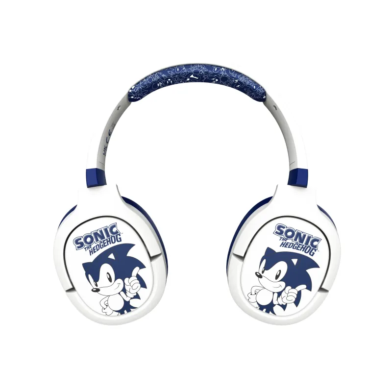 AUSCULTADORES GAMING PRO G1 SONIC THE HEDGEHOG COM MICROFONE REMOVÍVEL E CABO - The Shop Gamer