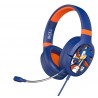 AURICULARES GAMING PRO G1 SONIC THE HEDGEHOG AZUL CON MICRÓFONO EXTRAIBLE Y CABLE