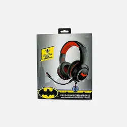 AURICULARES GAMING PRO G4 DC COMICS BATMAN CON MICRÓFONO GAMING HEADPHONES
