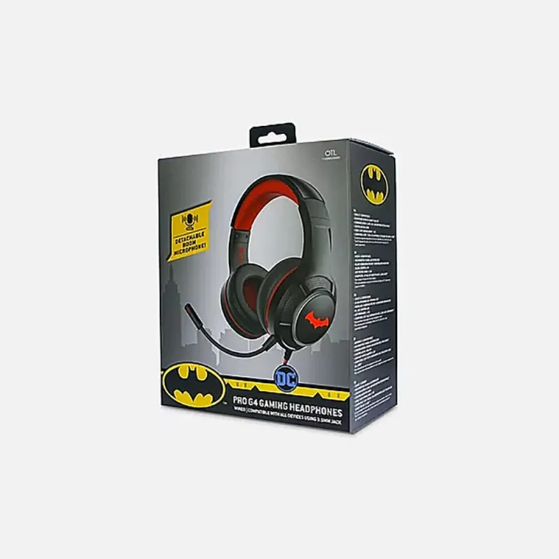 PRO G4 DC COMICS BATMAN GAMING HEADSET WITH MICROPHONE - The Shop Gamer