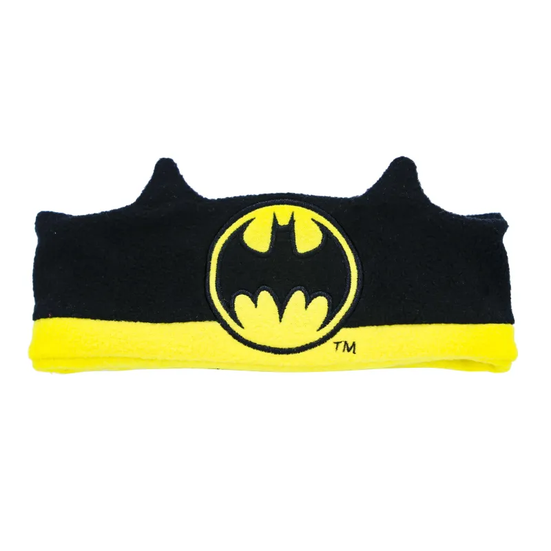AUSCULTADORES INFANTIS PLANOS COM BANDA AJUSTÁVEL LAVÁVEL BATMAN KIDS AUDIO BAND - The Shop Gamer