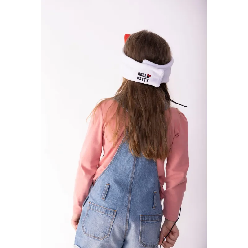 CUFFIE PIATTE PER BAMBINI CON FASCIA REGOLABILE LAVABILE HELLO KITTY AUDIO BAND - The Shop Gamer