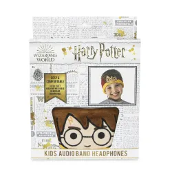 FONES DE OUVIDO INFANTIS PLANOS COM FAIXA AJUSTÁVEL LAVÁVEL HARRY POTTER KIDS AUDIO BAND - The Shop Gamer