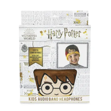 FONES DE OUVIDO INFANTIS PLANOS COM FAIXA AJUSTÁVEL LAVÁVEL HARRY POTTER KIDS AUDIO BAND - The Shop Gamer
