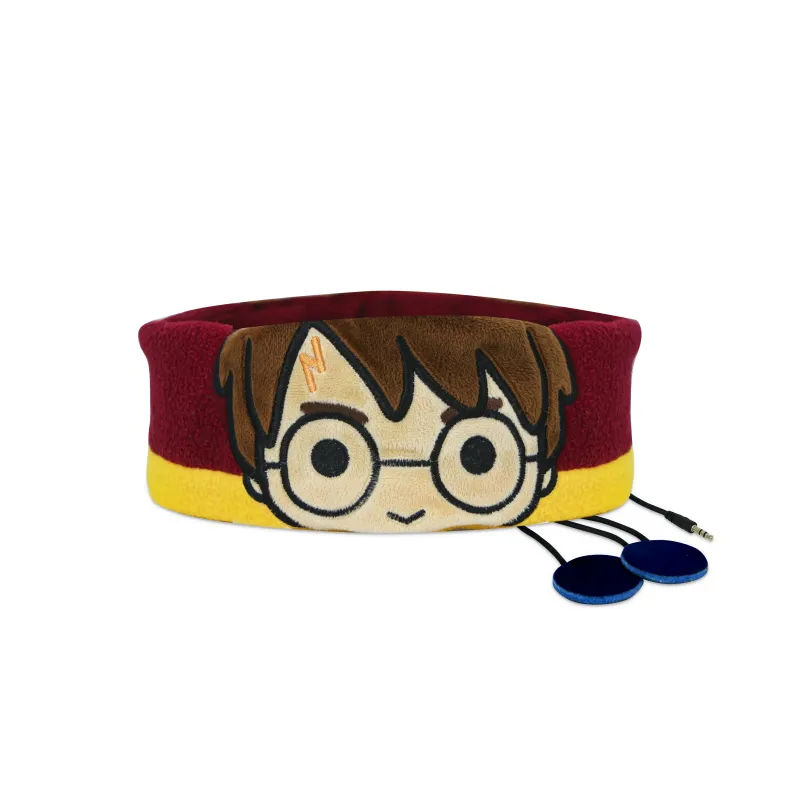 FONES DE OUVIDO INFANTIS PLANOS COM FAIXA AJUSTÁVEL LAVÁVEL HARRY POTTER KIDS AUDIO BAND - The Shop Gamer