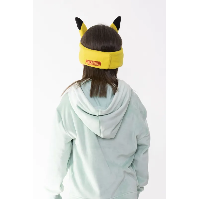 CUFFIE PIATTE PER BAMBINI CON FASCIA REGOLABILE E LAVABILE PIKACHU KIDS AUDIO BAND - The Shop Gamer