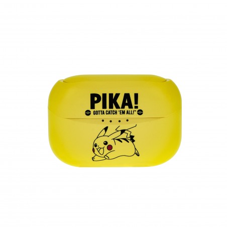 POKÉMON PIKACHU EARPODS BLUETOOTH V5.0 CON CAJA DE CARGA