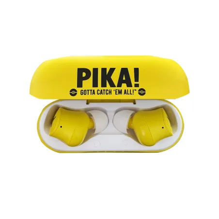 POKÉMON PIKACHU EARPODS BLUETOOTH V5.0 CON CUSTODIA DI RICARICA - The Shop Gamer