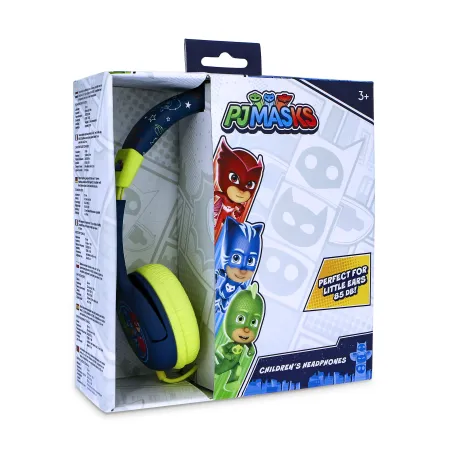 PJ MASKS CHILDREN'S HEADPHONES, SMALL SIZE AND VOLUME LIMITED - The Shop Gamer