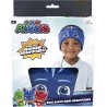 AURICULARES INFANTILES PLANOS CON BANDA AJUSTABLE LAVABLE GATUNO PJMASKS CATBOY