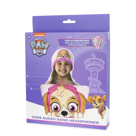 FLACHE KINDERKOPFHÖRER MIT VERSTELLBAREM, WASCHBAREM BAND PATRULLA CANINA - The Shop Gamer